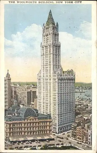 New York City The Woolworth Building / New York /