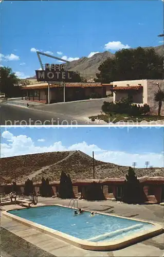 El Paso Texas Mesa Motel Kat. El Paso