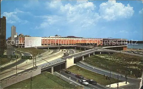 Detroit Michigan Cobo Hall Expressways  Kat. Detroit