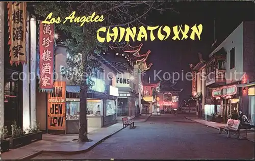 Los Angeles California Chinatown  Kat. Los Angeles