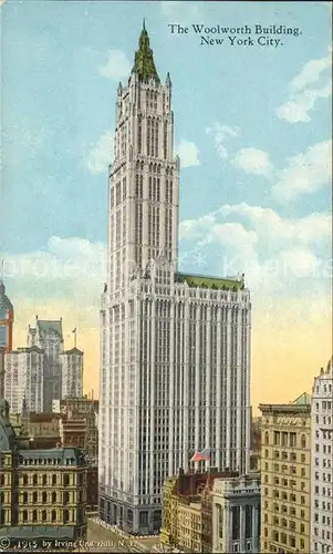 New York City Woolworth Building  / New York /