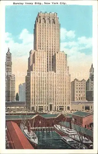 New York City Barclay Vesey Building / New York /