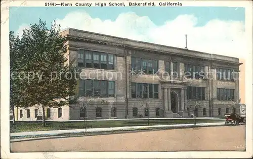 Bakersfield California Kern County High School Kat. Bakersfield