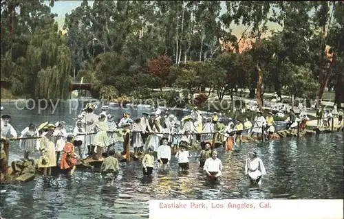 Los Angeles California Eastlake Park Kat. Los Angeles