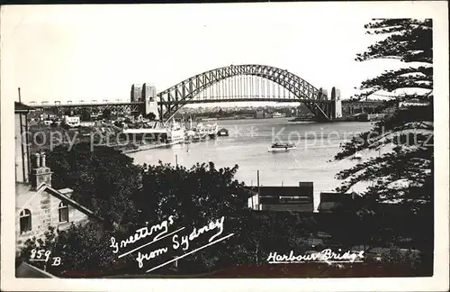Sydney New South Wales Harbour Bridge Kat. Sydney