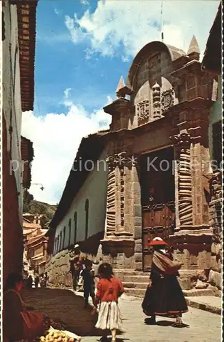 Cuzco Portada del Palacio Arzobispal Kat. Cuzco