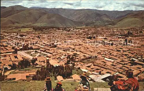 Cuzco Vista Panoramica de la Ciudad Kat. Cuzco