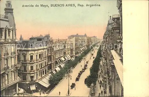 Buenos Aires Avenida de Mayo  Kat. Buenos Aires