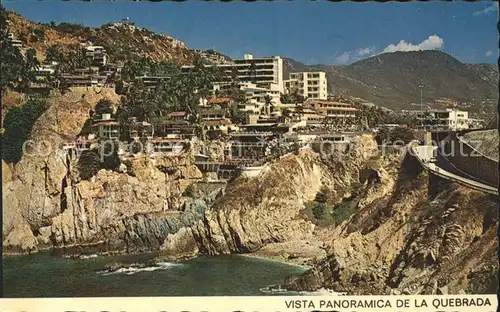 Acapulco Vista Panoramica de la Quebrada Kat. Acapulco