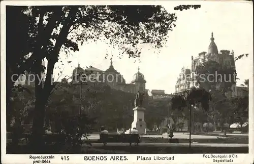 Buenos Aires Plaza Libertad Kat. Buenos Aires