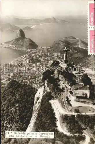 Rio de Janeiro Estrada para o Corcovado Kat. Rio de Janeiro