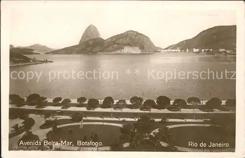 Rio de Janeiro Avenida Beira Mar Kat. Rio de Janeiro