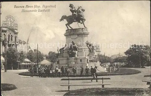 Buenos Aires Monumento Garibaldi Kat. Buenos Aires