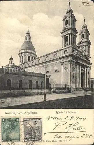 Rosario Santa Fe Iglesia 25 de Mayou Kat. Rosario