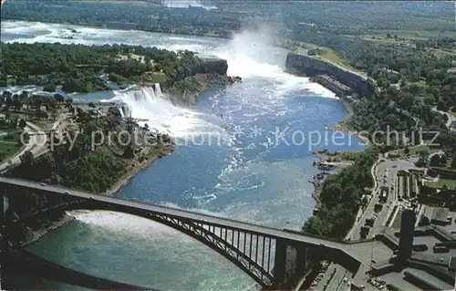 Niagara Falls Ontario Fliegeraufnahme Kat. Niagara Falls Canada