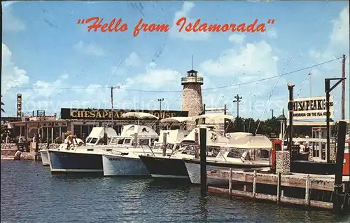 Islamorada Charter Boat Docks Florda Keys Kat. Islamorada