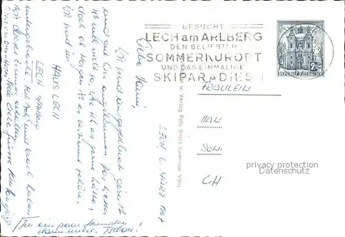 Lech Vorarlberg Sessellift Kat. Lech