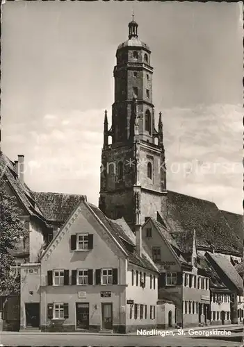 Noerdlingen St. Georgskirche Kat. Noerdlingen