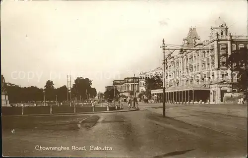 Calcutta Chowranghee Road Kat. Calcutta