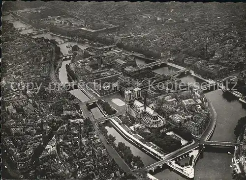 Paris Fliegeraufnahme Kat. Paris