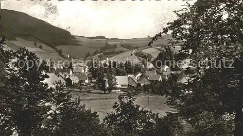 Oberkirchen Sauerland Gasthof Schuette Kat. Schmallenberg