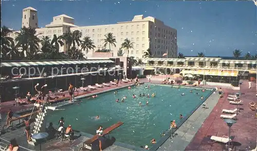 Hollywood Florida Beach Hotel Swimming Pool Kat. Hollywood