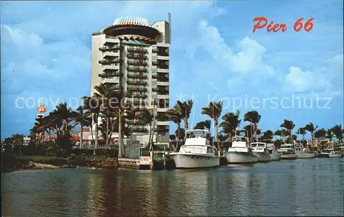 Fort Lauderdale Pier 66 Motor Hotel Intercoastal Waterway Yacht Kat. Fort Lauderdale