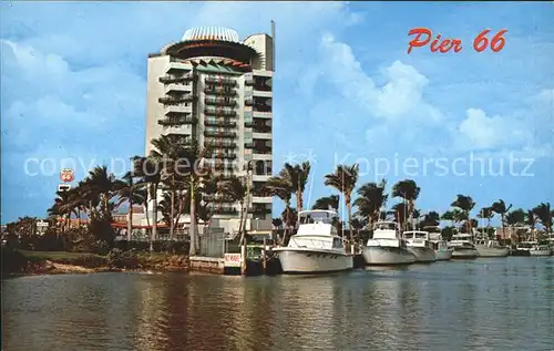 Fort Lauderdale Pier 66 Motor Hotel Intercoastal Waterway Yacht Kat. Fort Lauderdale