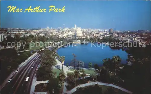 Los Angeles California Mac Arthur Park Downtown Kat. Los Angeles