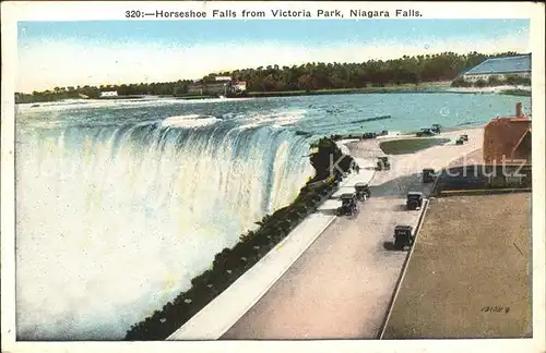 Niagara Falls Ontario Horseshoe Falls from Victoria Park Kat. Niagara Falls Canada