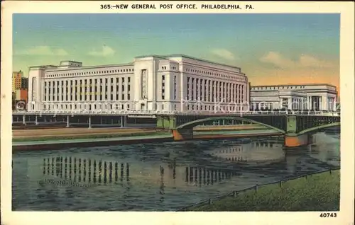 Philadelphia Pennsylvania General Post Office Kat. Philadelphia