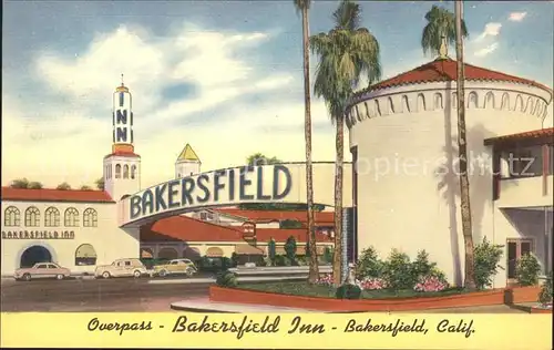 Bakersfield California Bakersfield Inn Motel Kat. Bakersfield