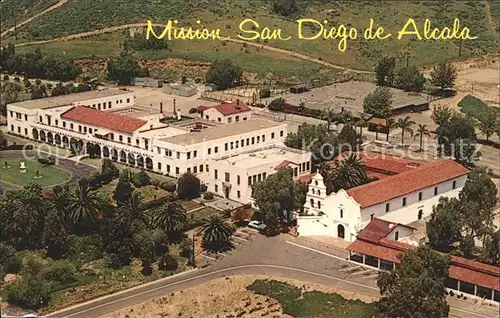 San Diego California Mission San Diego de Alcala founded in 18th Century Kat. San Diego