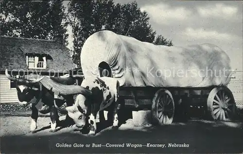 Kearney Nebraska Covered Wagon Planwagen Kat. Kearney