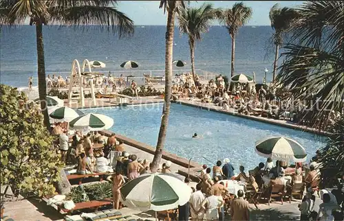 Miami Beach Golden Gate Hotel Swimming Pool Kat. Miami Beach