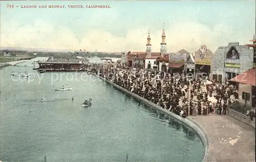 Venice California Lagoon and Midway Kat. Venice