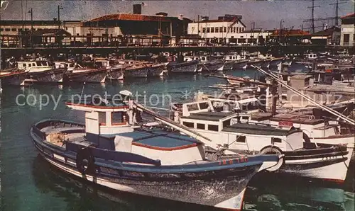 San Francisco California Fisherman s Wharf Harbor fishing fleet Kat. San Francisco