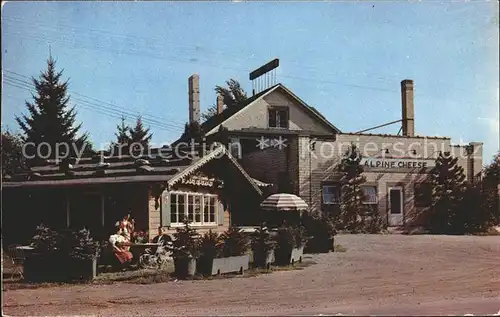 Wilmot Ohio Alpa Chalet Snack Shop Alpine Cheese Factory Kat. Wilmot