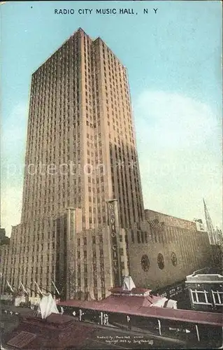 New York City Radio City Music Hall / New York /