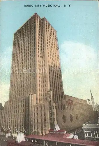 New York City Radio City Music Hall / New York /