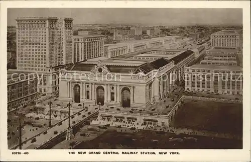 New York City New Grand Central Railway Station / New York /