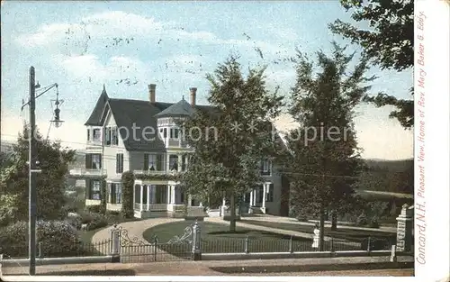 Concord New Hampshire Home of Rev. Mary Baker G. Eddy Kat. Concord