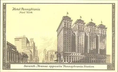 New York City Hotel Pennsylvania / New York /