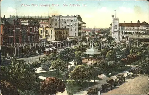 San Antonio Texas Alamo Plaza Kat. San Antonio