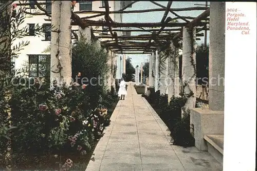 Pasadena California Pergola Hotel Maryland Kat. Pasadena