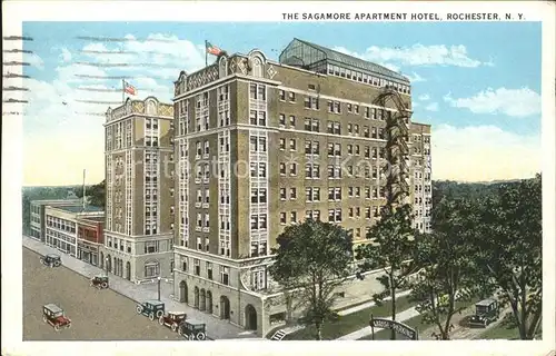 Rochester New York The Sagamore Apartment Hotel Kat. Rochester