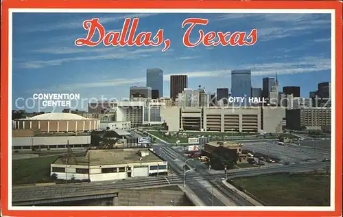 Dallas Texas City Hall Convention Center Kat. Dallas