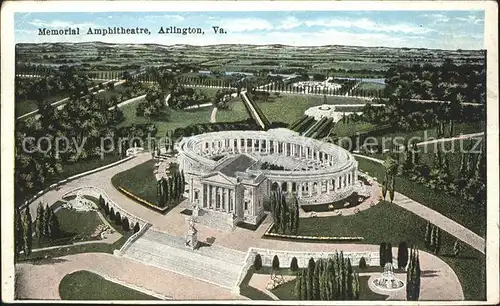 Arlington Virginia Memorial Amphitheatre  Kat. Arlington