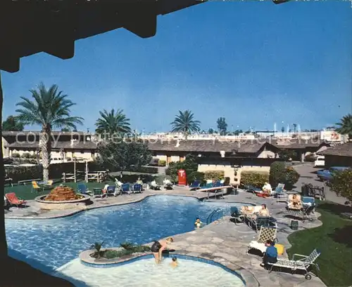 Phoenix Arizona Western Village Hotel Pool  Kat. Phoenix