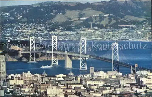 San Francisco California Oakland Bay Bridge Kat. San Francisco